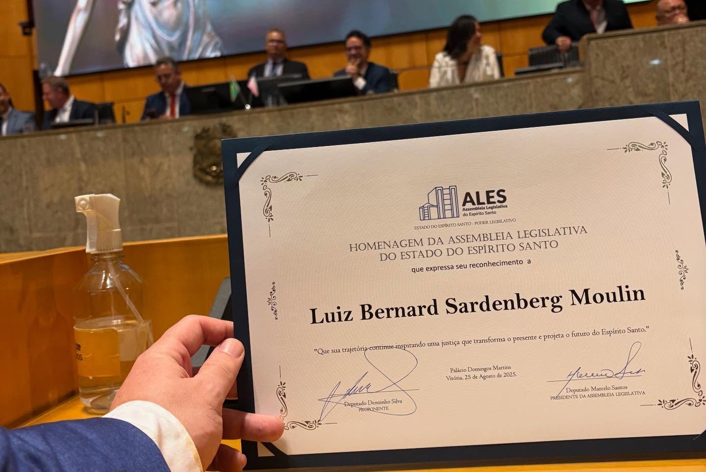Homenagem ao presidente Luiz Moulin 05